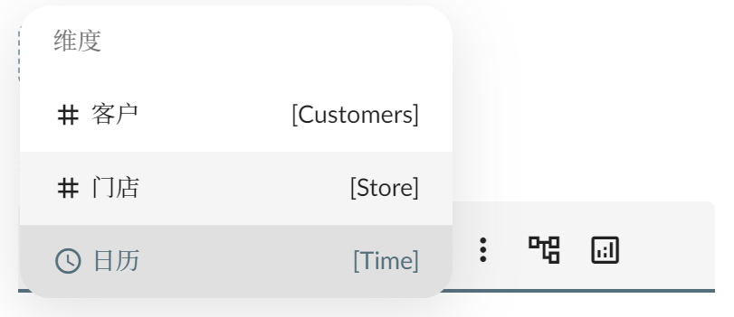 Dimension Selector Panel Small