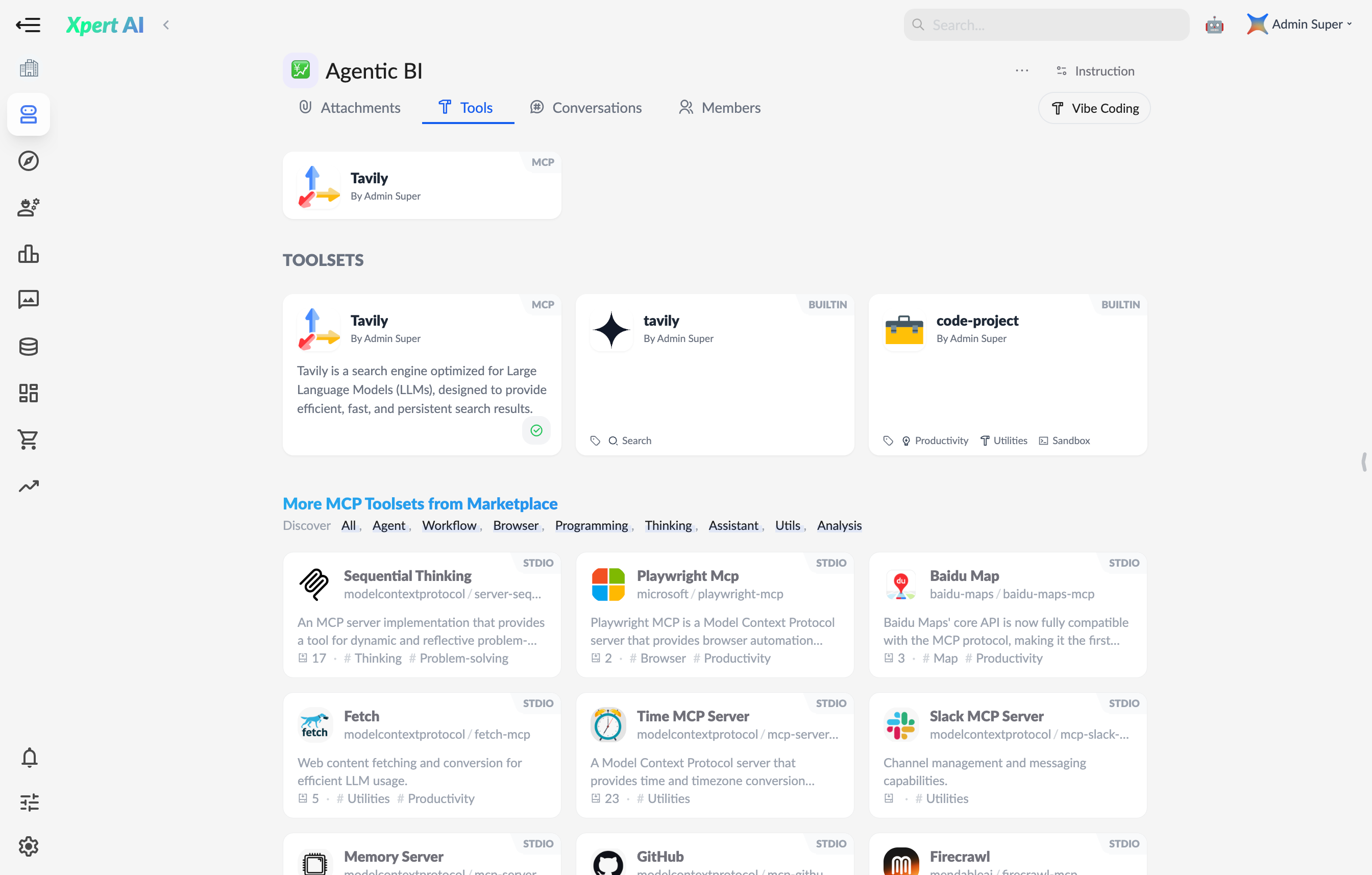 Project tools