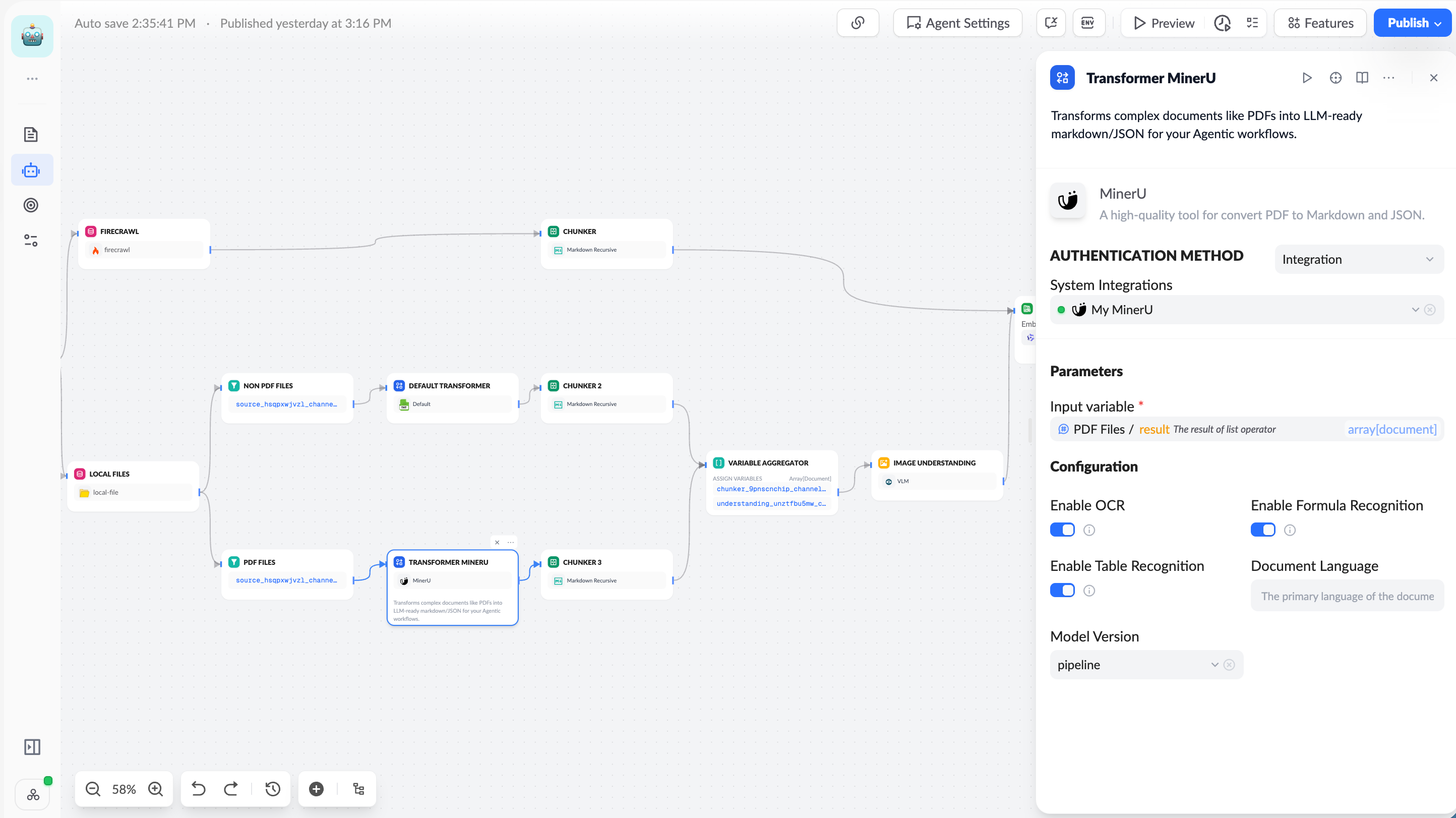 pipeline workflow